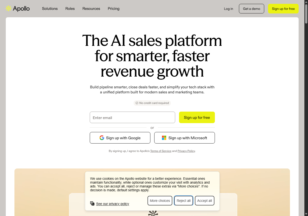 Apollo.io LinkedIn email finder